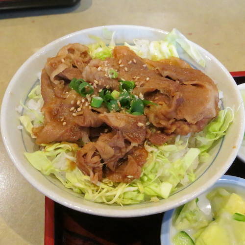 生姜焼き丼