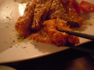 仔牛のミラノ風チーズカツレツ