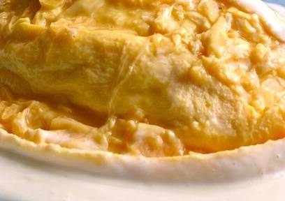 濃厚チーズの沼オムライス