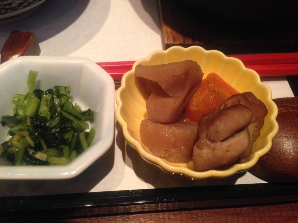 和風カレー風味　モツ鍋定食