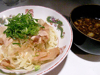 濃厚かつお醤油つけ麺