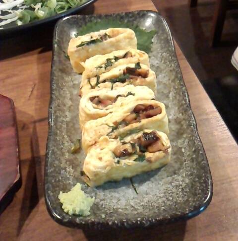 あなご入りだし巻き玉子