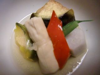 野菜の炊き合わせ