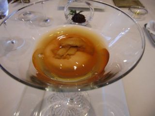 雲丹のコンソメジュレ