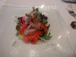 まぐろと季節の野菜たち