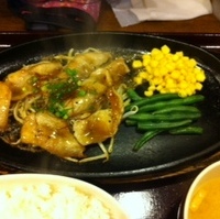 トントロ塩だれ鉄板焼き