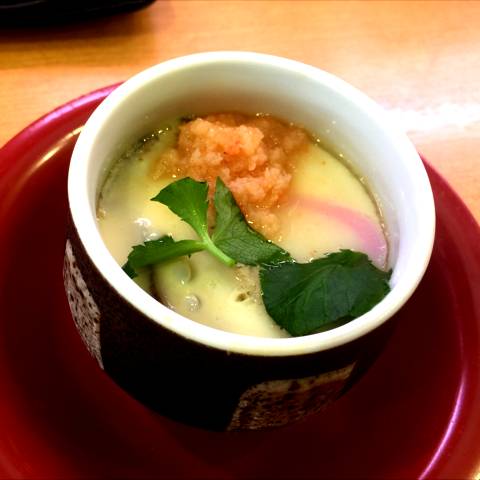 えひおぼろの茶碗蒸し