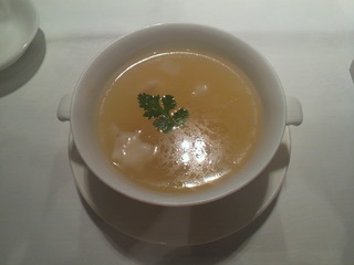 鮮魚と野菜のとろみスープ