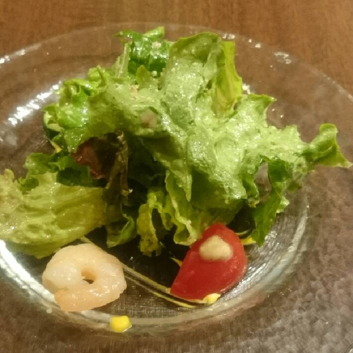 ランチセットのサラダ