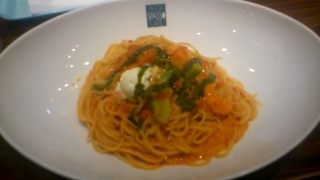 マスカルポーネのトマトソース