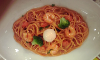 マスカルポーネのトマトソース