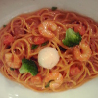 マスカルポーネのトマトソース