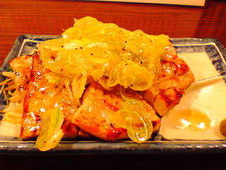 ねぎ塩豚備長炭火焼