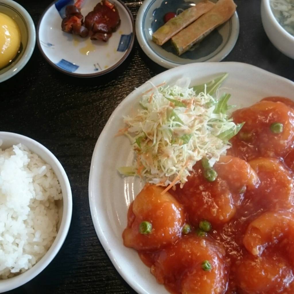 エビチリランチ