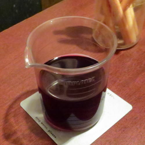 ビーカーワイン赤