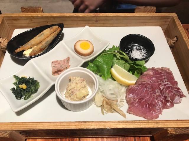 ハラボの藁焼きプレート