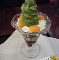 小倉マロンのパフェ