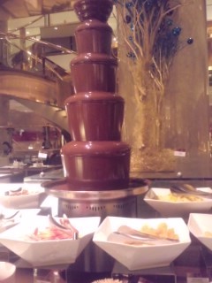 チョコレートファウンテン