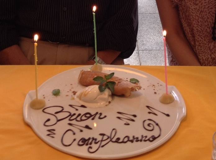 ”ネッチ”栗粉のクレープ（バースデイ）