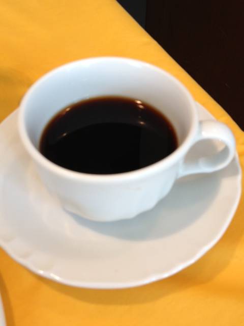 食後のコーヒー