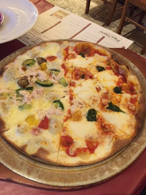 ハーフ＆ハーフピッツァ