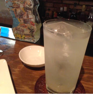 レモンのカクテル