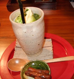 グリーンティーフロート