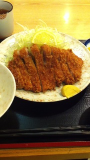 上ロースカツ定食