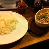 合挽き肉と完熟トマトの焼きチーズカリー