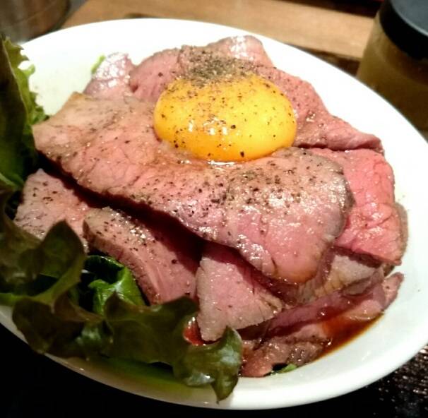 ローストビーフ丼