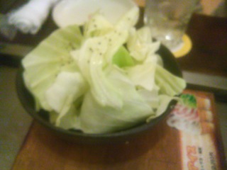 ぱりぱりキャベツ