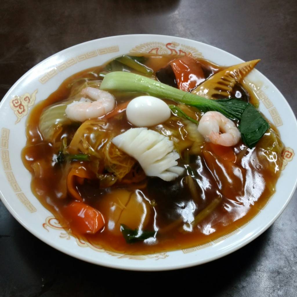 五目ヤキソバ（あん掛け）