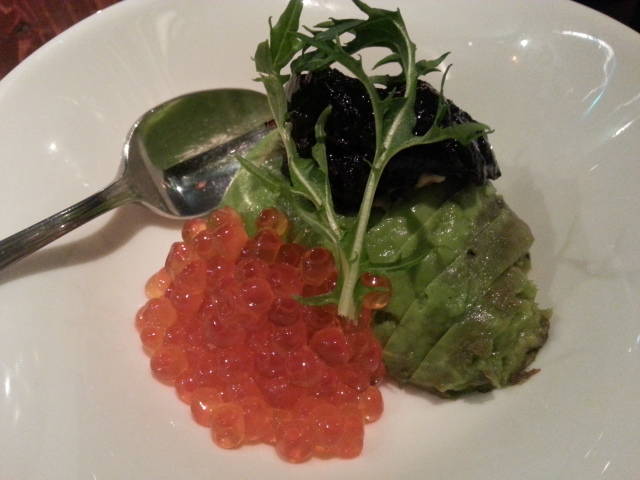 岩海苔とアボカドのディップ