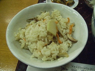 山菜そばセット