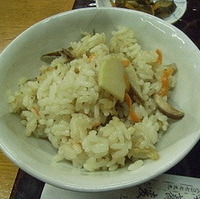 山菜そばセット