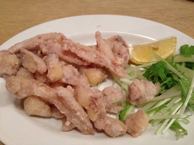 ２種類のなんこつ唐揚げ