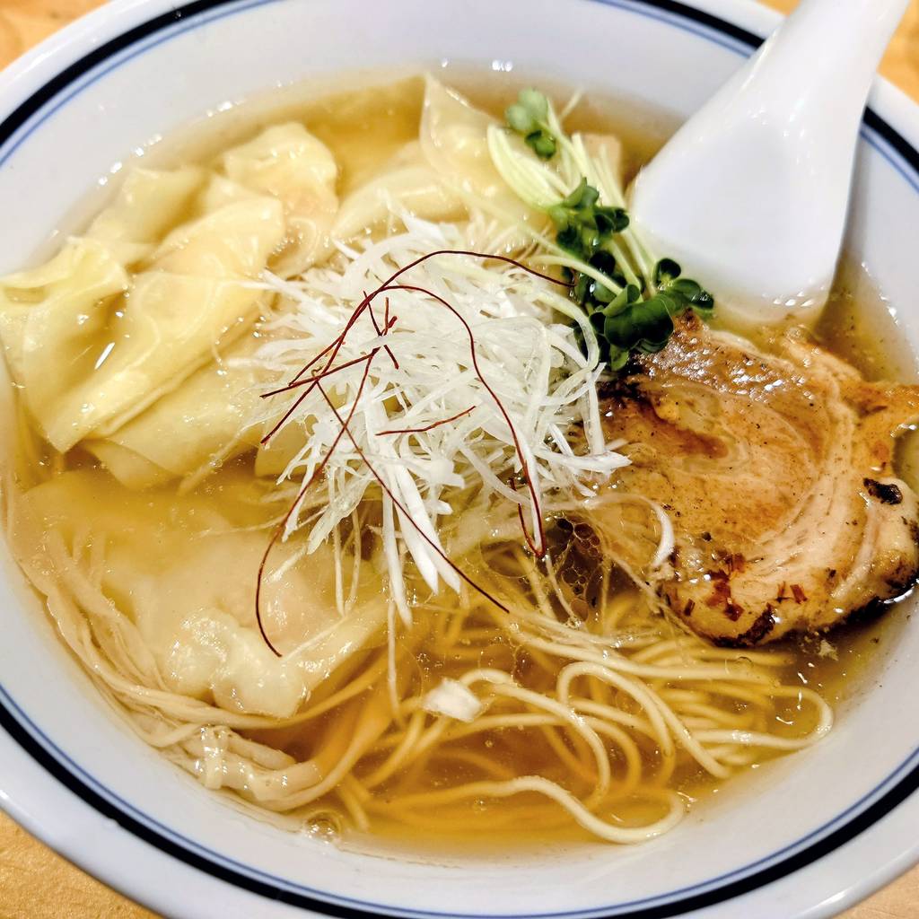 海老ワンタンメン　塩