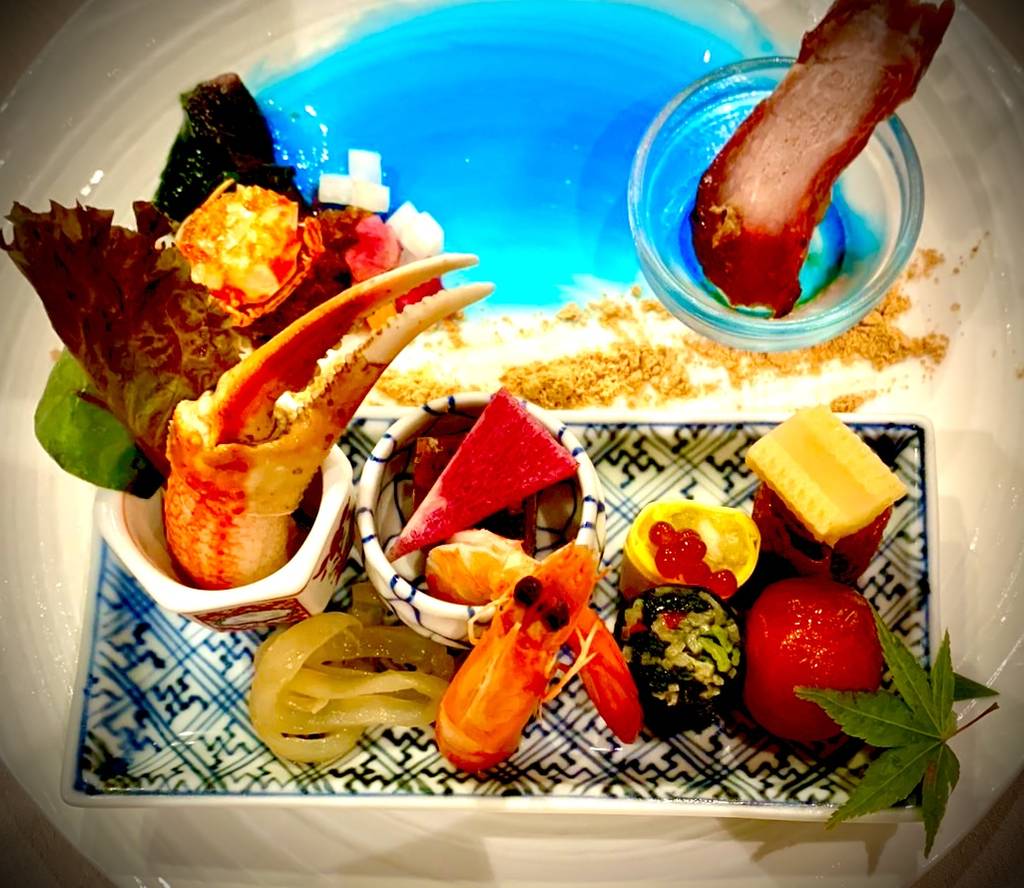 オードブル　前菜　海　夏