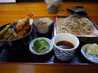 天丼そばセット