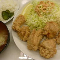 鶏もも唐揚げ定食（しお）