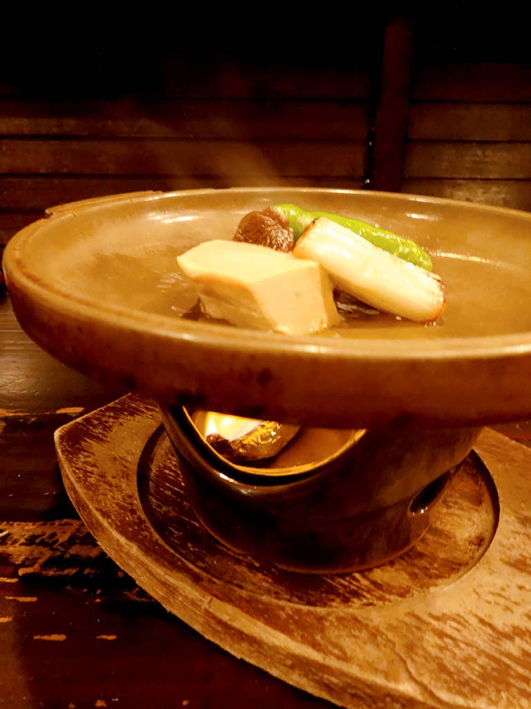 フォアグラの西京焼き