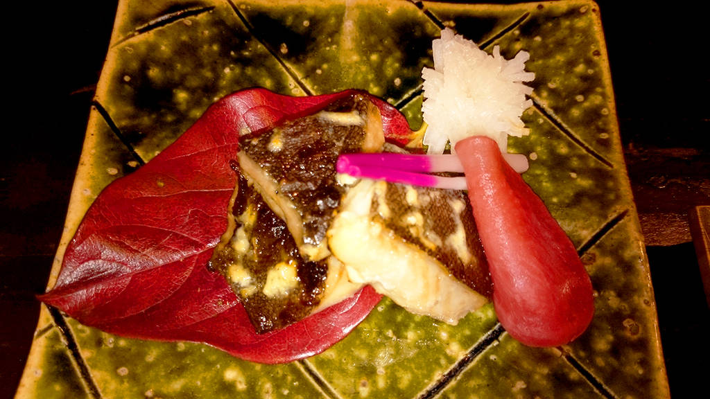 銀鱈の粕漬けクリームチーズ