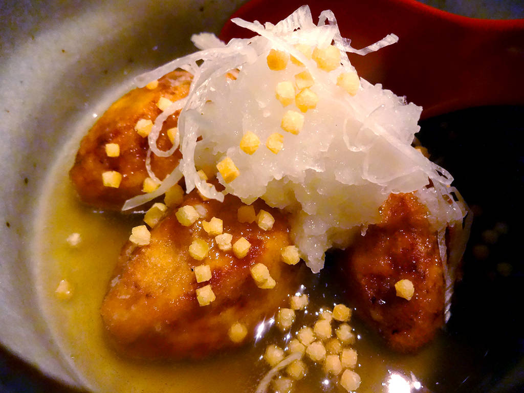 海老芋の揚げ出し