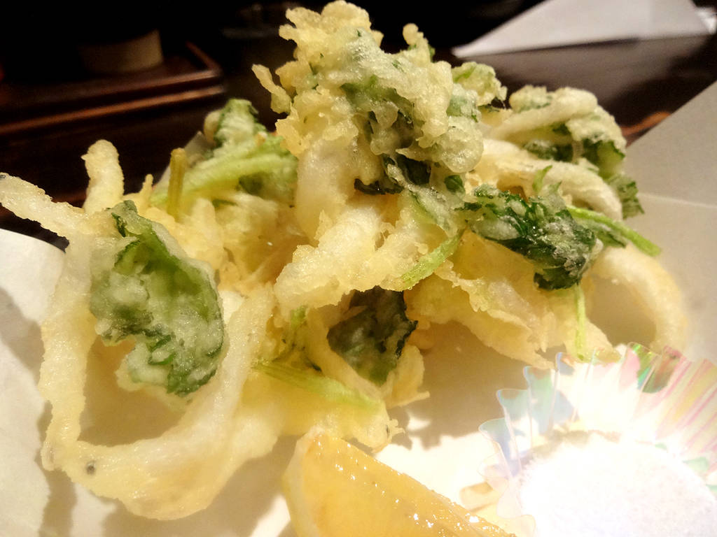 白魚のかき揚げ