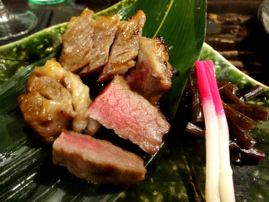 渥美牛の西京焼き