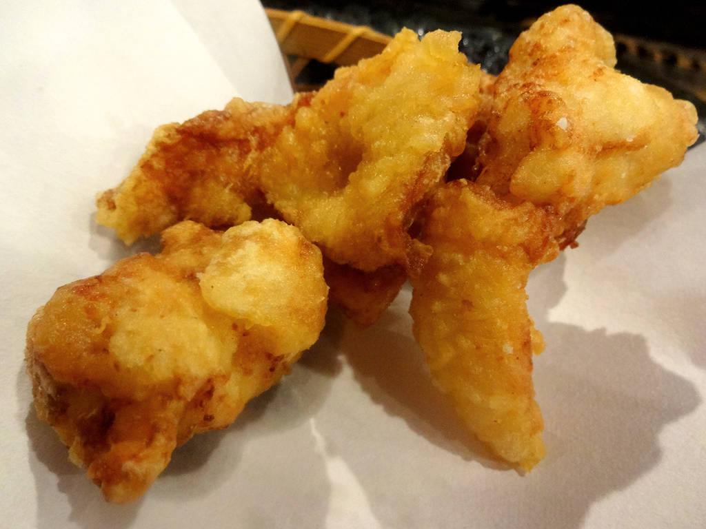 名古屋コーチンの天婦羅