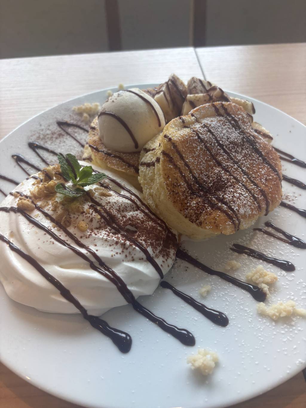 チョコパンケーキ