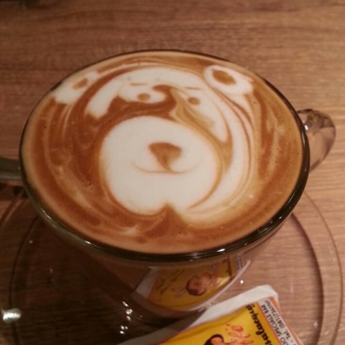 ホワイトハニーラテ