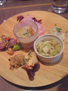 前菜の盛り合わせ