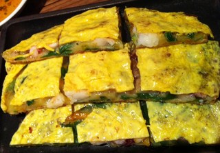 豚キムチチゲ＋チヂミセット